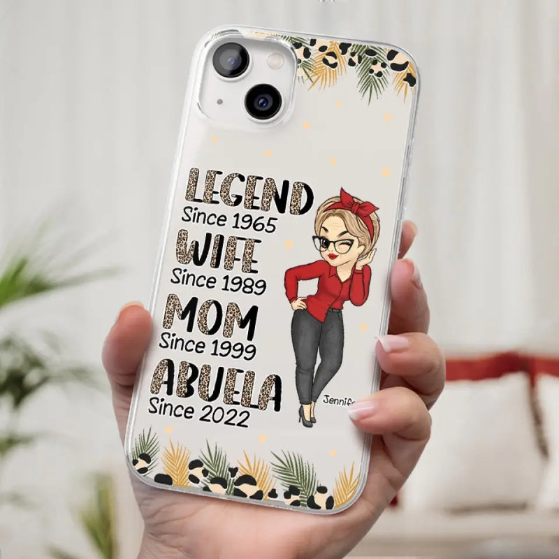 Custom Family Role Gifts for Women - Personalized Phone Case