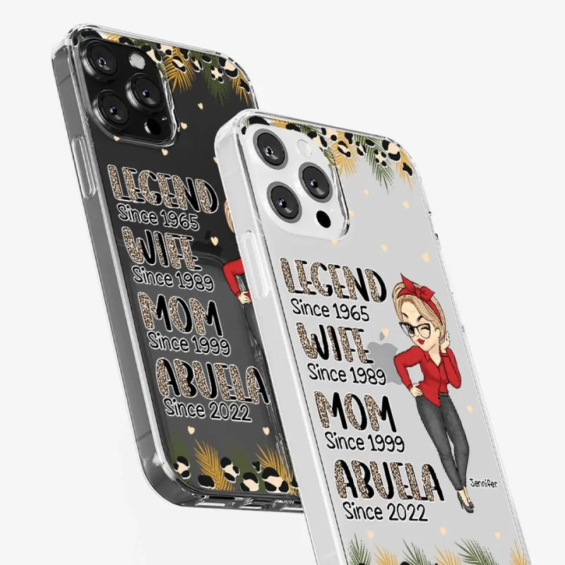 Custom Family Role Gifts for Women - Personalized Phone Case