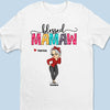 A Day Out With Family Is A Day Well Spent - Family Personalized Custom Unisex T-shirt, Hoodie, Sweatshirt - Gift For Grandma