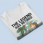 Custom Retirement Gifts for Women - Personalized Racer Back Tank Top