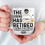 Custom Funny Retirement Gifts for Men - Personalized Mug