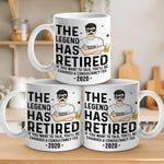 Custom Funny Retirement Gifts for Men - Personalized Mug
