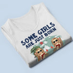 Custom Name Beach Gifts for Women - Personalized Racer Back Tank Top