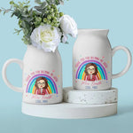 Custom Teacher Appreciation Thank You Gift - Personalized Flower Vase