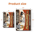Custom Name Dog Bar Gifts for Dog Lovers - Personalized Metal Sign