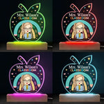 Custom Name Classroom Gifts for Teachers - Personalized Acrylic LED Light