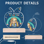 Custom Name Classroom Gifts for Teachers - Personalized Acrylic LED Light