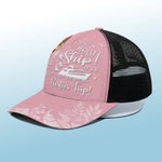 Custom Name Cruise Besties Trip Gifts for Women - Personalized Mesh-back Baseball Cap