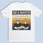Custom Name Dad Daughter Gifts - Personalized Apparel