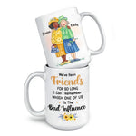Custom Name Bad Influence Best Friend Gifts - Personalized Mugs