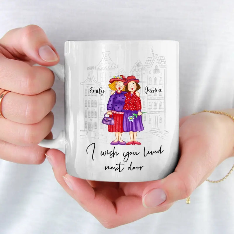 Custom Name Neighbor Friendship Gifts - Personalized Mugs