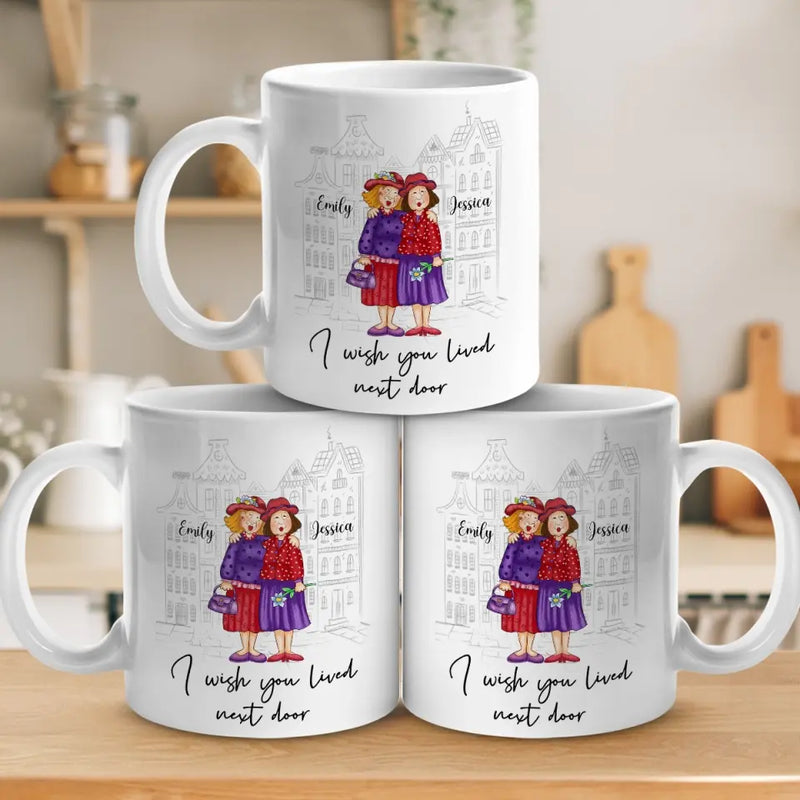 Custom Name Neighbor Friendship Gifts - Personalized Mugs