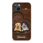 Custom Name Dog Lover Gifts - Personalized Phone Case