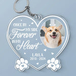 Custom Pet Photo Memorial Dog Gifts - Personalized Acrylic Keychain