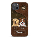 Custom Name Dog Lover Gifts - Personalized Phone Case
