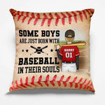 Custom Name Baseball Gifts for Boys - Personalized Pillow
