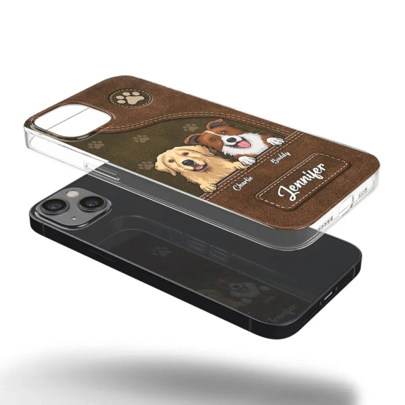 Custom Name Dog Lover Gifts - Personalized Phone Case