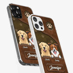Custom Name Dog Lover Gifts - Personalized Phone Case
