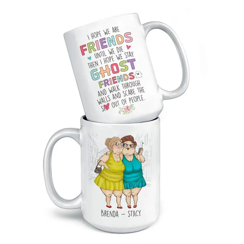 Custom Name Funny Best Friend Gifts - Personalized Mugs
