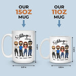 Custom Name Siblings Forever Gifts - Personalized Mugs