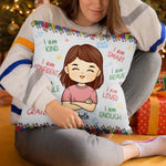Custom Name Affirmation Gifts for Girls - Personalized Pillow