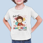 Custom Name First Grade Gifts for Girls - Personalized Apparel
