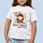 Custom Name First Grade Gifts for Girls - Personalized Apparel