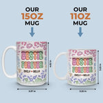 Custom Name Bestie Forever Gifts - Personalized Mugs