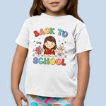 Custom Name Back to School Gifts for Kids - Personalized Apparel