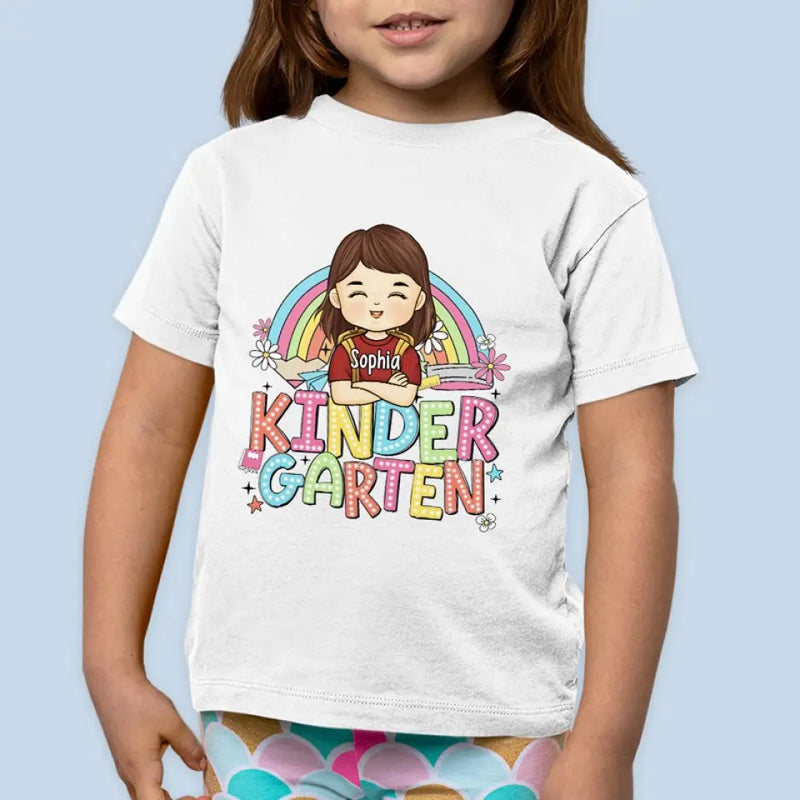 Custom Name First Grade Gifts for Girls - Personalized Apparel