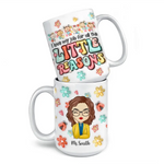 Custom Name Little Reasons Teacher Gifts - Personalized Mugs