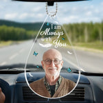 Custom Photo Memorial Gifts - Personalized Car Ornament