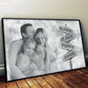 Custom Photo Cherish Every Moment - Family Personalized Custom Horizontal Poster - Gift For Family Members