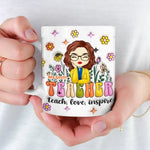 Custom Name Teacher Gifts for Women - Personalized Mugs