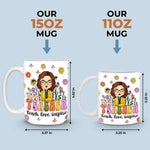 Custom Name Teacher Gifts for Women - Personalized Mugs