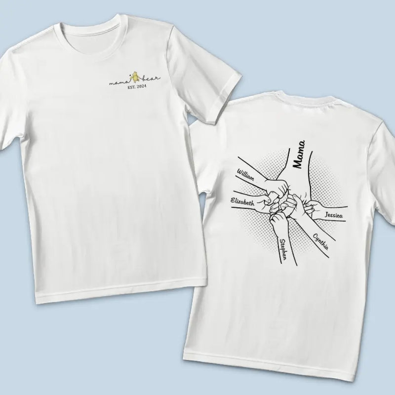 Custom Name Group Unity Gifts - Personalized Apparel Back And Front Printed