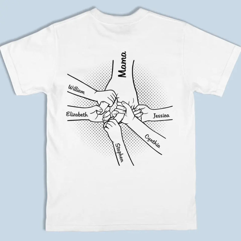 Custom Name Group Unity Gifts - Personalized Apparel Back And Front Printed