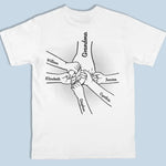 Custom Name Grandma Gifts for Women - Personalized Apparel Back And Front Printed