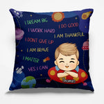 Custom Name Space Astronaut Gifts for Kids - Personalized Pillow