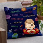Custom Name Space Astronaut Gifts for Kids - Personalized Pillow