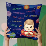 Custom Name Space Astronaut Gifts for Kids - Personalized Pillow