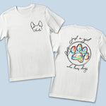 Custom Name Dog Lover Gifts - Personalized Apparel Back And Front Printed