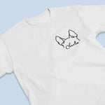 Custom Name Dog Lover Gifts - Personalized Apparel Back And Front Printed