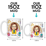 Custom Name Teacher Gifts - Personalized Mugs