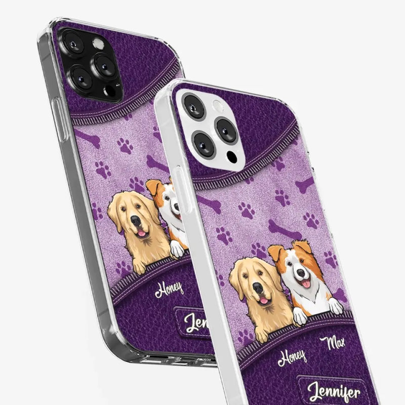 Custom Pet Name Dog Lover Gifts - Personalized Phone Case