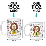 Custom Name Teacher Gifts - Personalized Mugs