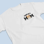 Custom Name Dog Mom Gifts for Women - Personalized Apparel Back And Front Printed
