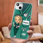 Custom Name Nurse Gifts for Women - Personalized Phone Case