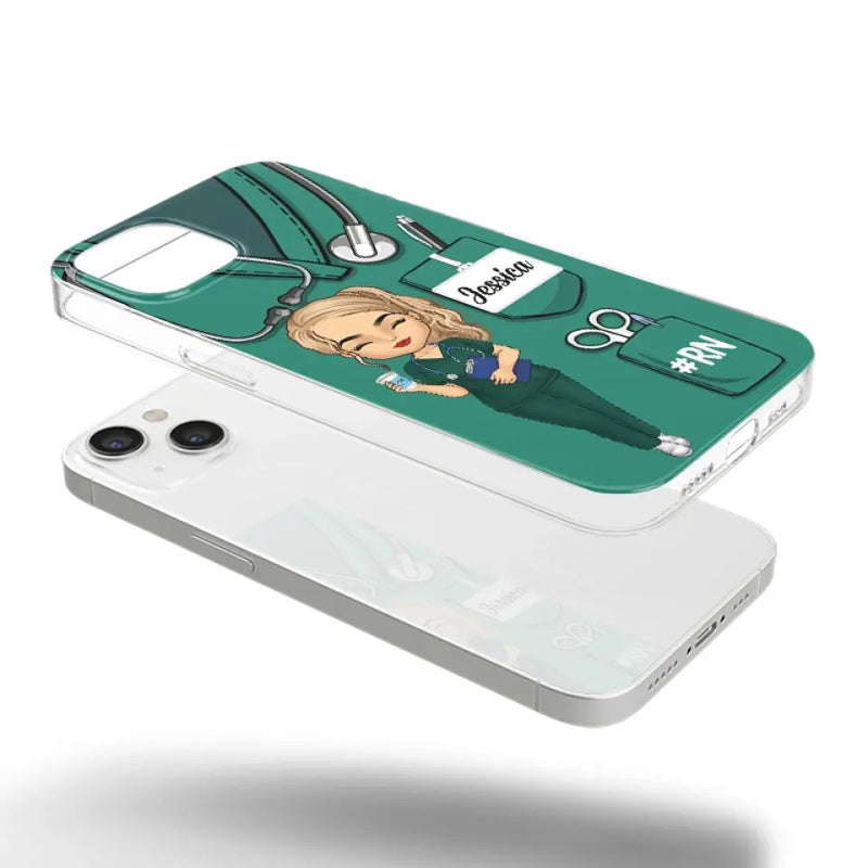 Custom Name Nurse Gifts for Women - Personalized Phone Case