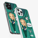 Custom Name Nurse Gifts for Women - Personalized Phone Case